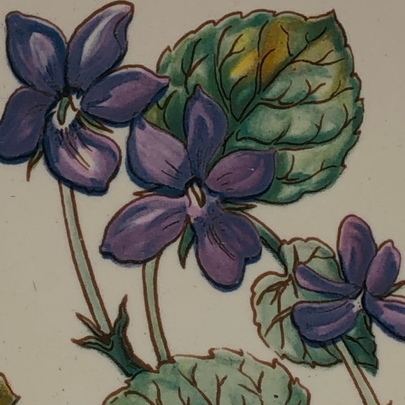 Villeroy & Bach Violet Botanical Serving Platter - Picture 3 of 6